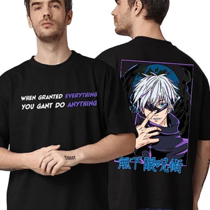 Anime Blue-Eyed Character T-Shirt